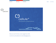 Tablet Screenshot of celluledesign.com